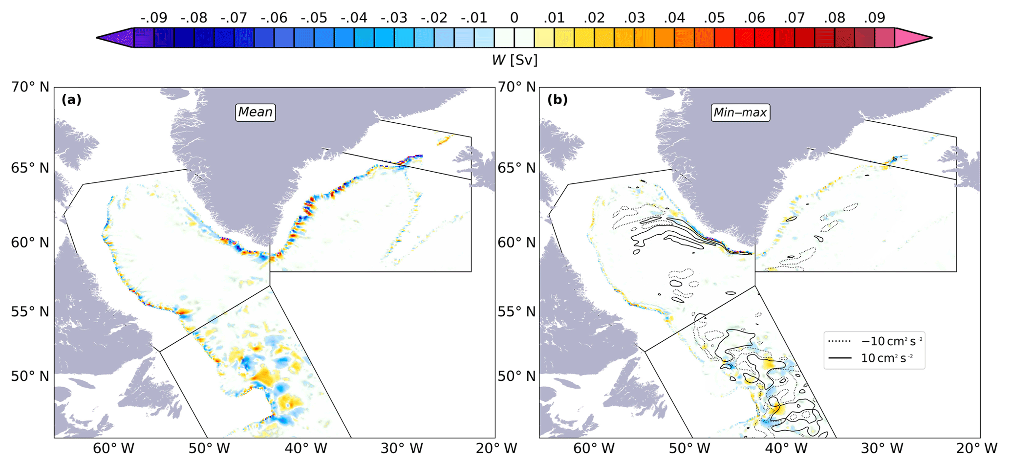 OS - Seasonal and regional variations of sinking in the subpolar North  Atlantic from a high-resolution ocean model