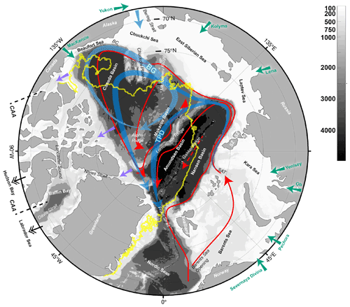 OS Freshwater In The Arctic Ocean 2010 2019